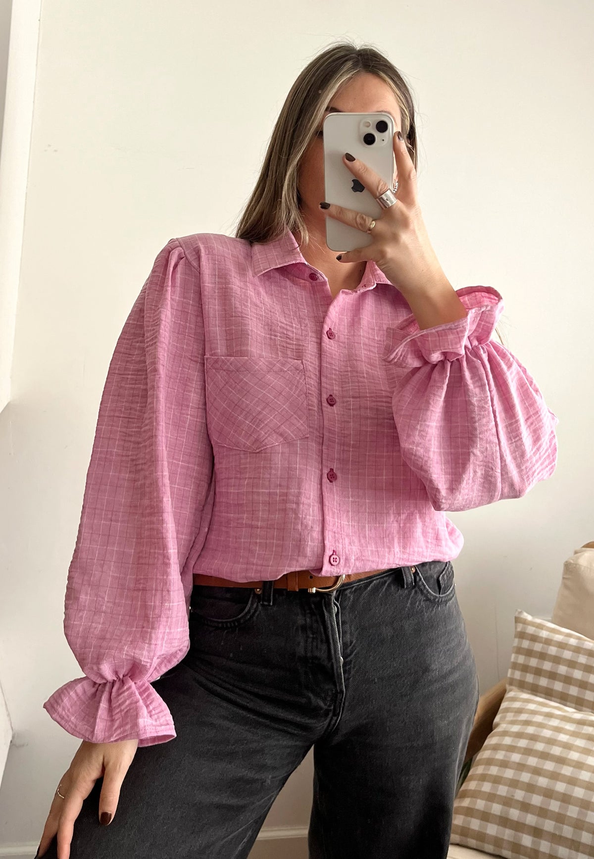 CAMISA FRESIA ROSA