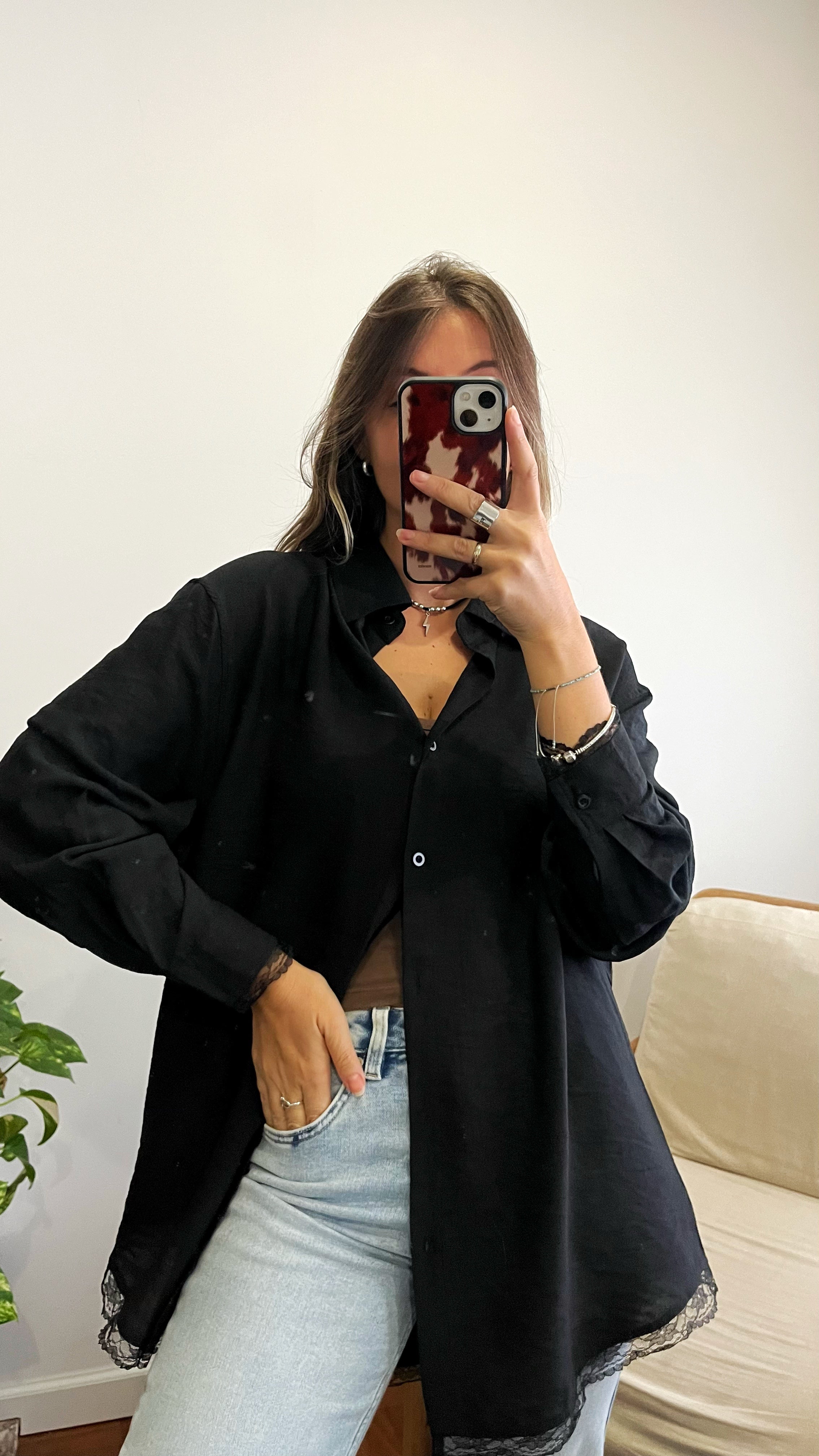 Camisa Clara encaje
