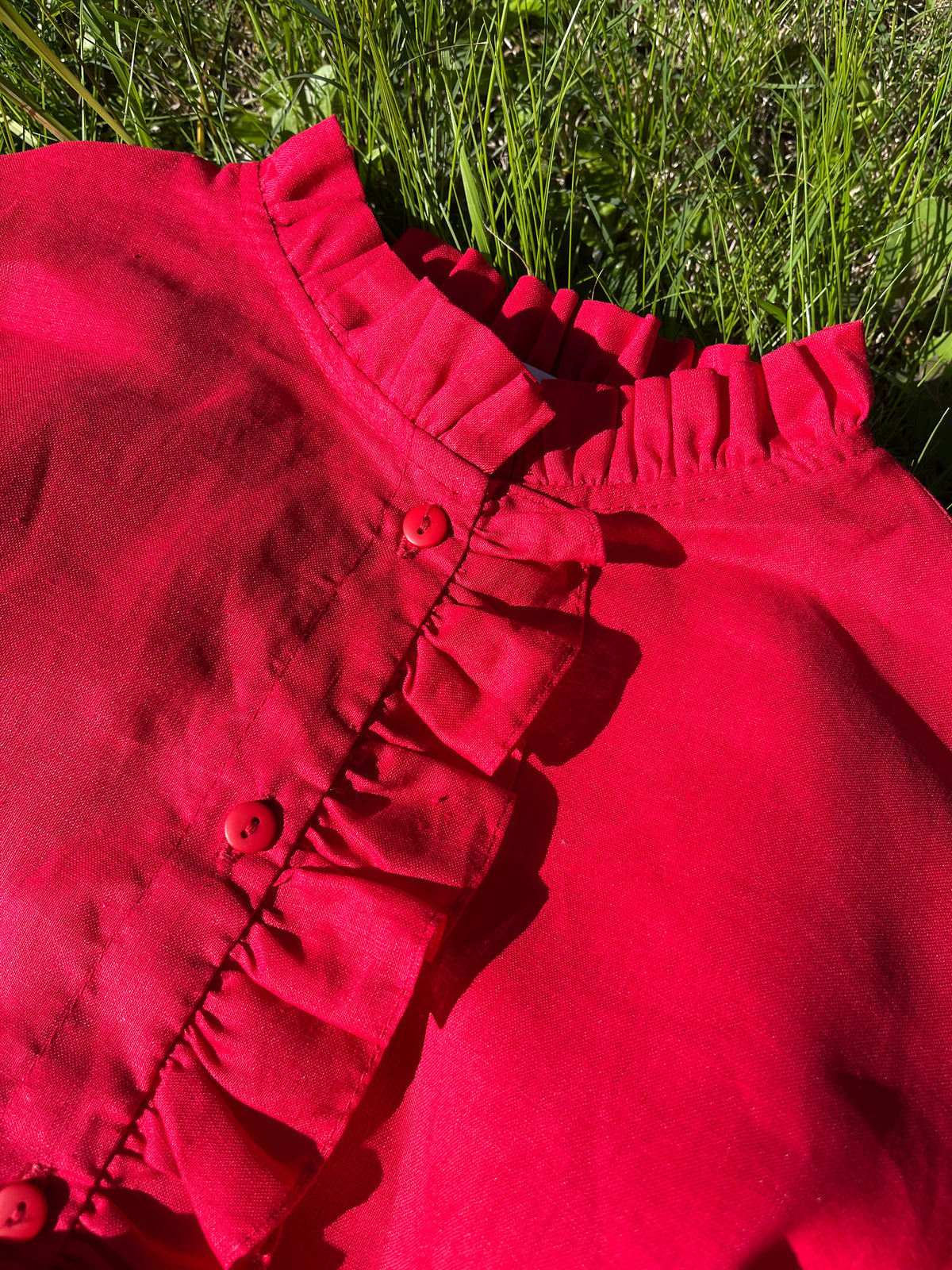 CAMISA NINNA TUSOR ROJO