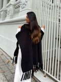 RUANA ELENA NEGRA