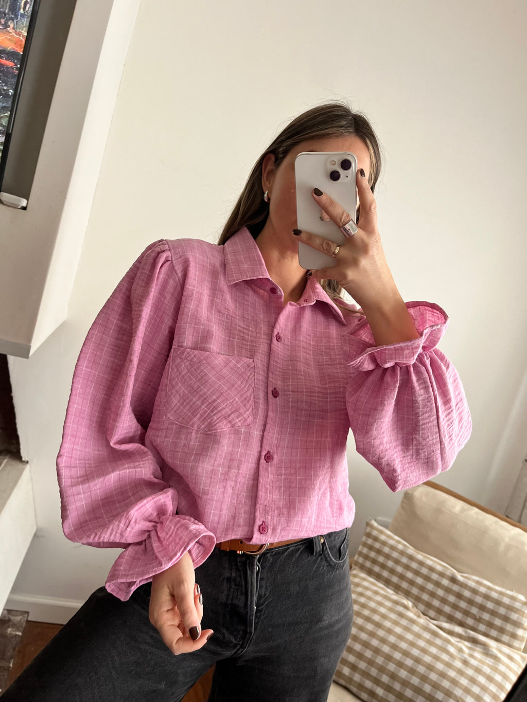 CAMISA FRESIA ROSA