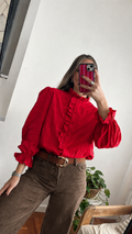 CAMISA NINNA TUSOR ROJO