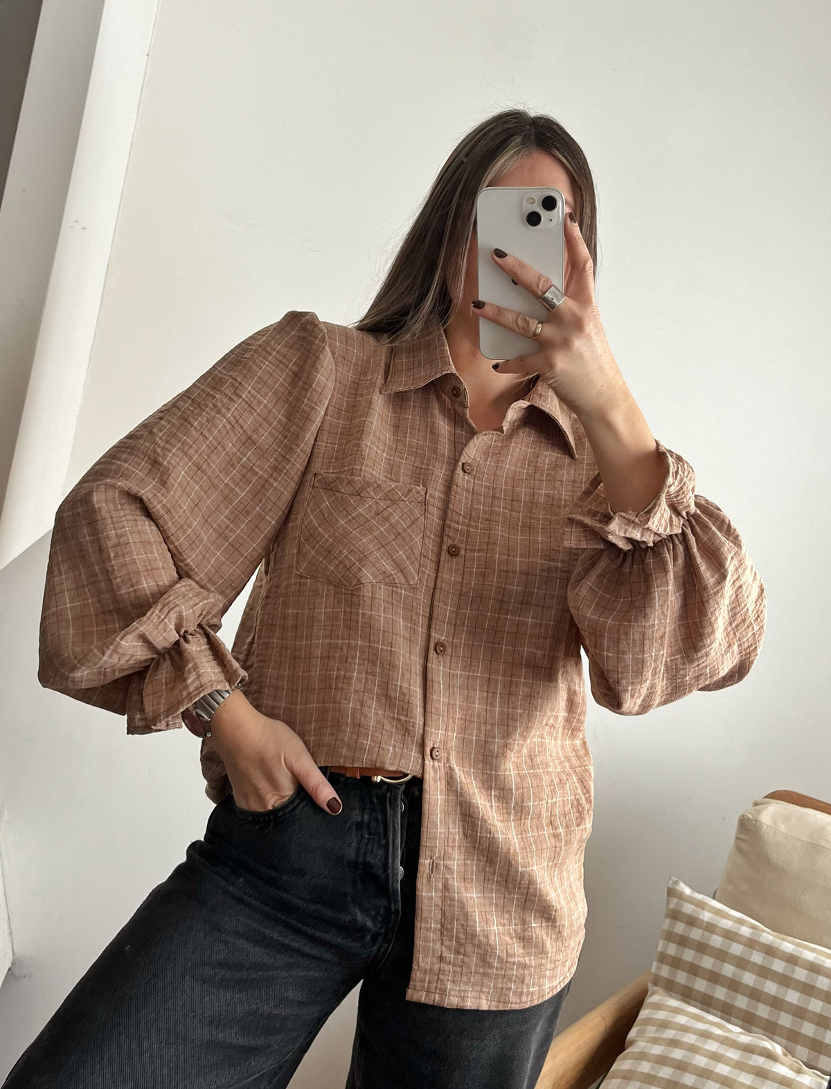 CAMISA FRESIA CHOCO